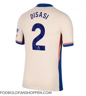 Chelsea Axel Disasi #2 Udebanetrøje 2024-25 Kortærmet
